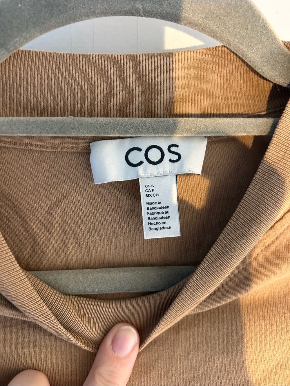 COS Crewneck - Camel Brown